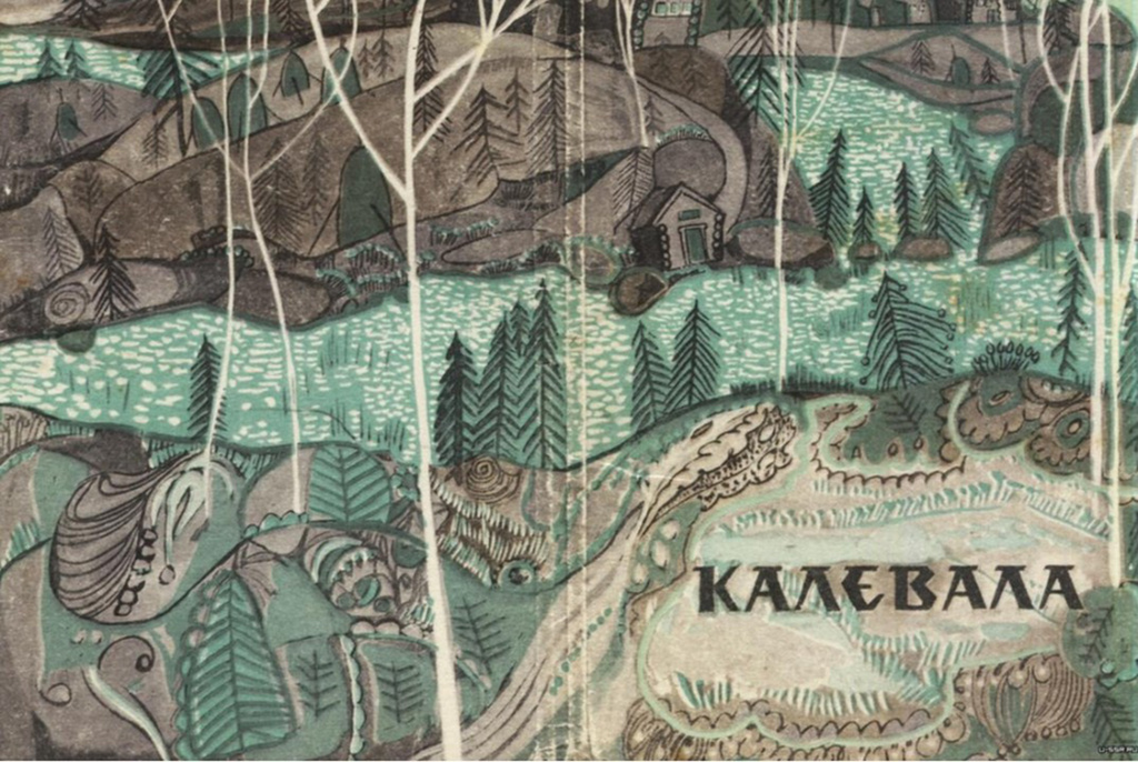 Читаю «Калевалу», слушаю руны, кантеле и карельский фолк